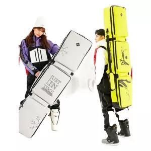 스노우보드엣지백 스크래치 보호 캐리어 보관 대용량 수납 스트랩 데크 백 야외 스노보드