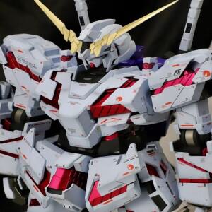 Daban MEGA 1/48 조립 모델 키트 유니콘 파괴 물 스티커 액션 피규어 Plasitc 완구