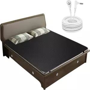 침대용 접지 패드 수면 개선을 위한 전도성 카본 리테레 매트리스 커버 패드(54 * 78인치)