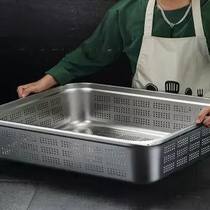 대형스테인레스 스텐통 베이킹 급식 밧뜨 바뜨 바트 보관 식당 사각통 주방 특대형 사각