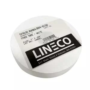 Lineco 압착식 폴리에틸렌 타이벡 테이프 1인치 x 150피트 흰색 1롤 평균 LIN-804-0150