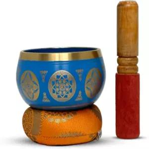 네이처스 나만의 티베트 노래 그릇 세트 - 연주하기 쉬운 명상 사운드 요가 마음챙김 차크라 치유 스트레스