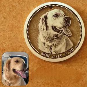 강아지 인식표 맞춤 각인 고양이 네임택 사진 제작 반려동물 이름표