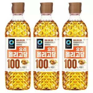 청정원 요리올리고당 700g x 3개 물엿대용 조림 볶음 윤기용 요리당 단맛조절 윤기코팅