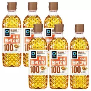 청정원 요리올리고당 700g x 6개 물엿대용 조림 볶음 윤기용 요리당 단맛조절 윤기코팅