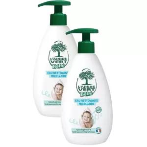 L'ARBRE VERT 라브르베르 베이비 미셀라 클렌징 워터 500ml 2팩