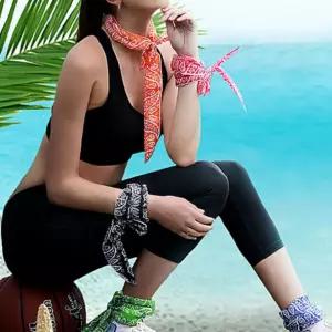 아이스 쿨스카프 얼음스카프 머플러 쿨타올 등산 낚시 캠핑 애견 쿨 스카프 JD-158