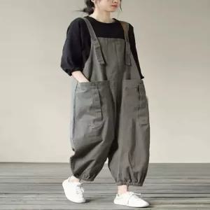 멜빵작업복 정비복 일체형 점프수트 멜빵 미술 현장