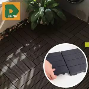 방수형 데크타일 9p 화장실 인테리어 셀프 욕실 간편 바닥재 미끄럼방지 베란다 발판 조립식매트 현관 DIY