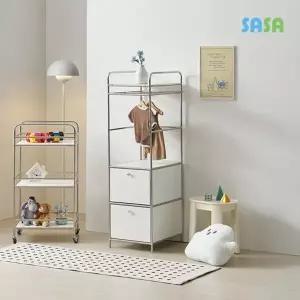 포비 E0 미드센츄리 400 2단서랍형 짧은행거