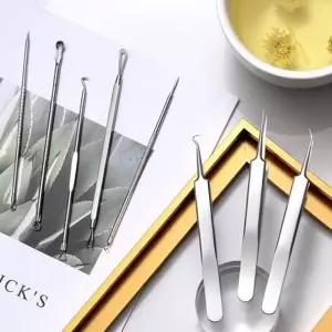 여드름제거기 압출 피지 8종 1세트 압출기 케어