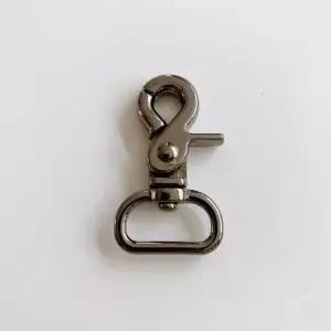 [셀러허브]1개입 20mm 흑니켈 가위개고리 파우치 에코백 가방 스트랩고리 강아지 리드줄 만 (S15072246)