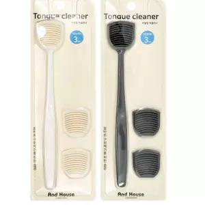 향균혀클리너 홈케어 혀닦개 백태제거 3p 휴대용 혀청소도구