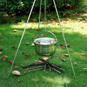 LW 오븐 삼각대 캠핑 그릴 스탠드 화로대