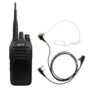 LOG-D33 민영 DMR 무전기 1대 이어마이크 풀세트