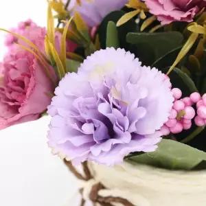 [와인앤쿡] 플라워장식 카네이션 조화 화분