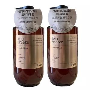 려 자양윤모 탈모증상전문케어 제주산들바람 샴푸 585ml x 2개