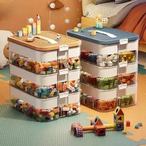 레고 보관함 박스 플라스틱통 블록 칸막이 소품