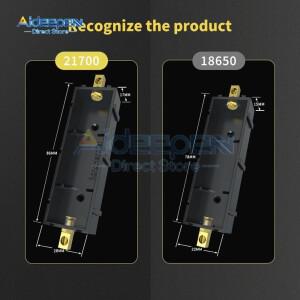 호환 Splicable 배터리 슬롯/21700/18650 케이스/무납땜 리튬 박스 홀더 전자 고전류 구리 기둥