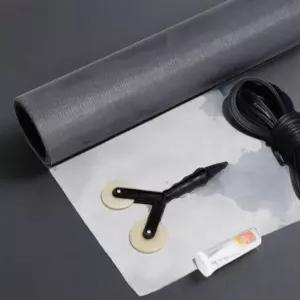 방충망 틀 교체 현관 롤 방충망 셀프 교체 1m x 5m 세트