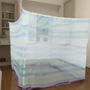 옛날 모기장 침대 텐트 야외 사각 캠핑 원터치 튼튼한 안방 거실 방충망