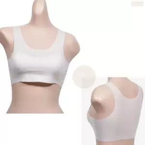 여중생 흰색 브라 브레지어 초등 어린이 주니어 1단계 스포츠브라 속옷