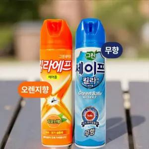 러브버그 퇴치제 파리 모기 벌레 날파리 에어졸 스프레이형 살충제 1+1