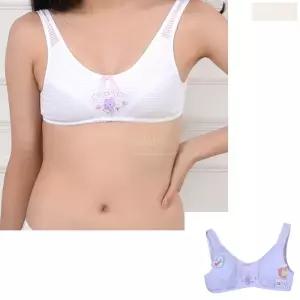 주니어 1단계 스포츠 브라 75 80 85 작은가슴 기본 브라자 청소년