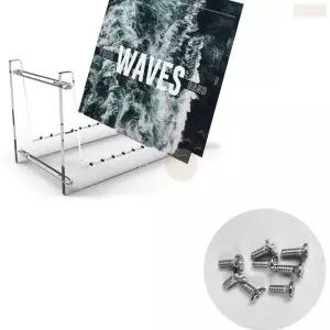 엘피판 꽂이 수납 용품 LP 진열대 LP판 전시대 엘피장 거치대 받침대