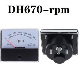 호환 주파수 변환기용 DC 타코미터  DH670 rpm 계량기 속도 카운터  인버터 1800 dc10v 패널