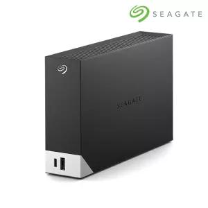 씨게이트 One Touch Hub Desktop HDD 외장하드 12TB, 블랙