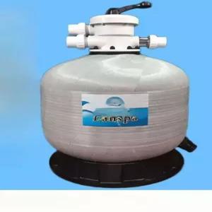 수영장 모래 여과기 밸브 청소 실린더 다중 헤드 필터