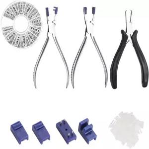 에 좋은 무테 안경 프레임 도구 - 600개의 작은 나사가 달린 펜치 세트 팔 조정 수리 선글라스 보석 시계