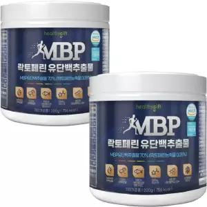 MBP 유단백 추출물 분말 단백질 뼈 건강 가루200g 2개