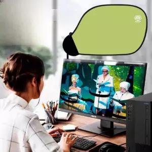 사무실 에어컨 햇빛가리개 차량 햇볕 차단 모니터 컴퓨터 빛 눈부심 가리개 비침 가림막