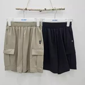 [에꼴리에][시흥모다]에꼴리에주니어 5부 나일론 스판 카고 반바지 26B0201_SH