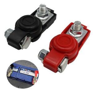 자동차 캐러밴 보트 바이크 오토바이 배터리 단자 클램프 양극 및 음극 퀵릴리즈 리프트 오프 커넥터 12V