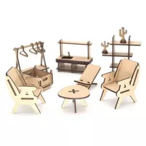모또 나무 만들기 미니어처 가구 8종 세트