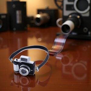 지즐란 스케일 디지털 미니 액세서리 스타일 카메라 사진 미니어처 모델 소품 장식 빈티지