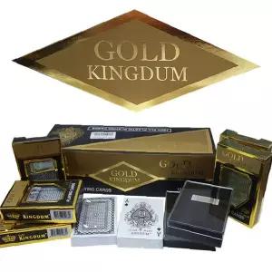 금색 플라스틱 놀이카드 12p 세트 실내오락 파티게임 가정용 모임용품 레저도구