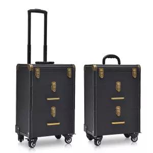 전문가용 메이크업 박스 2단 출장 분리형 메이크업박스