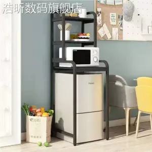 소형 냉장고 선반 받침대 렌지대 블랙 틈새 전자레인지