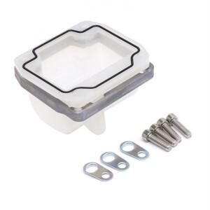 Lectron 플로트 보울 파워 제트 오링 그루브 2 스트로크 기화기 챔버 용 지속적인 바이크 오토바이 오일 팬