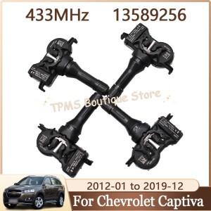 호환 캡티바 아베오 말리부 올란도 스파크용 433MHz 13589256 TPMS 센서 타이어 공기압 모니터링 시스템 4