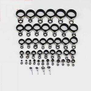 낚싯대 낚시대 초릿대 스페셜 부품 블랙 가이드링