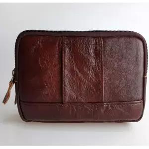 벨트부착형 핸드폰 가죽파우치 17x11 스트랩가방 손목지갑