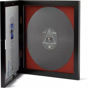 앨범 커버 디스플레이 및 비닐 프레임 있는 712인치 레코드 러스틱 전면 스테이트 디스플레이용 블랙 LP용