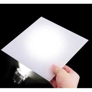 조명용아크릴 반투명 20X30CM 유백 5T 광확산 300 광판 유백색 플레이트 커버