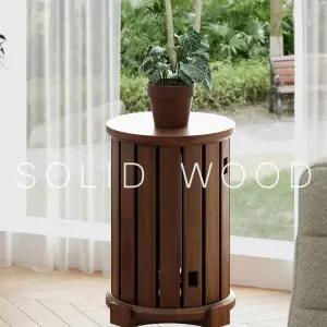 원탁 원형 책상 밥상 라운드 간이 식탁 테이블 지름08m(바퀴)