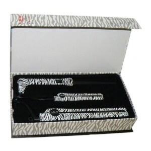 ISO 지브라 스트레이트닝 풀 세트, 미니 스트레이트너 - 1 25인치 세라믹 투어말린 3피스 럭셔리 헤어 스타일링 도구 세트